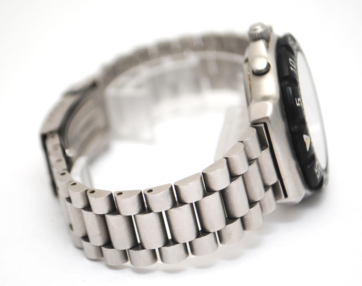 【TAG Heuer】タグホイヤー フォーミュラ1 クロノグラフ CA1211-R0 メンズ ブラック文字盤 中古品_8