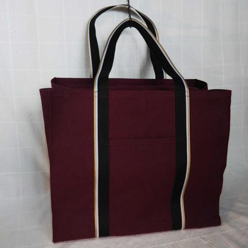 100%新品，格安 ハンドメイド 剣道 防具袋 エンジ 8号 帆布 トートバッグ型 コンパクト 軽量(その他)｜売買されたオークション情報、yahooの商品情報をアーカイブ公開 - オークファン その他