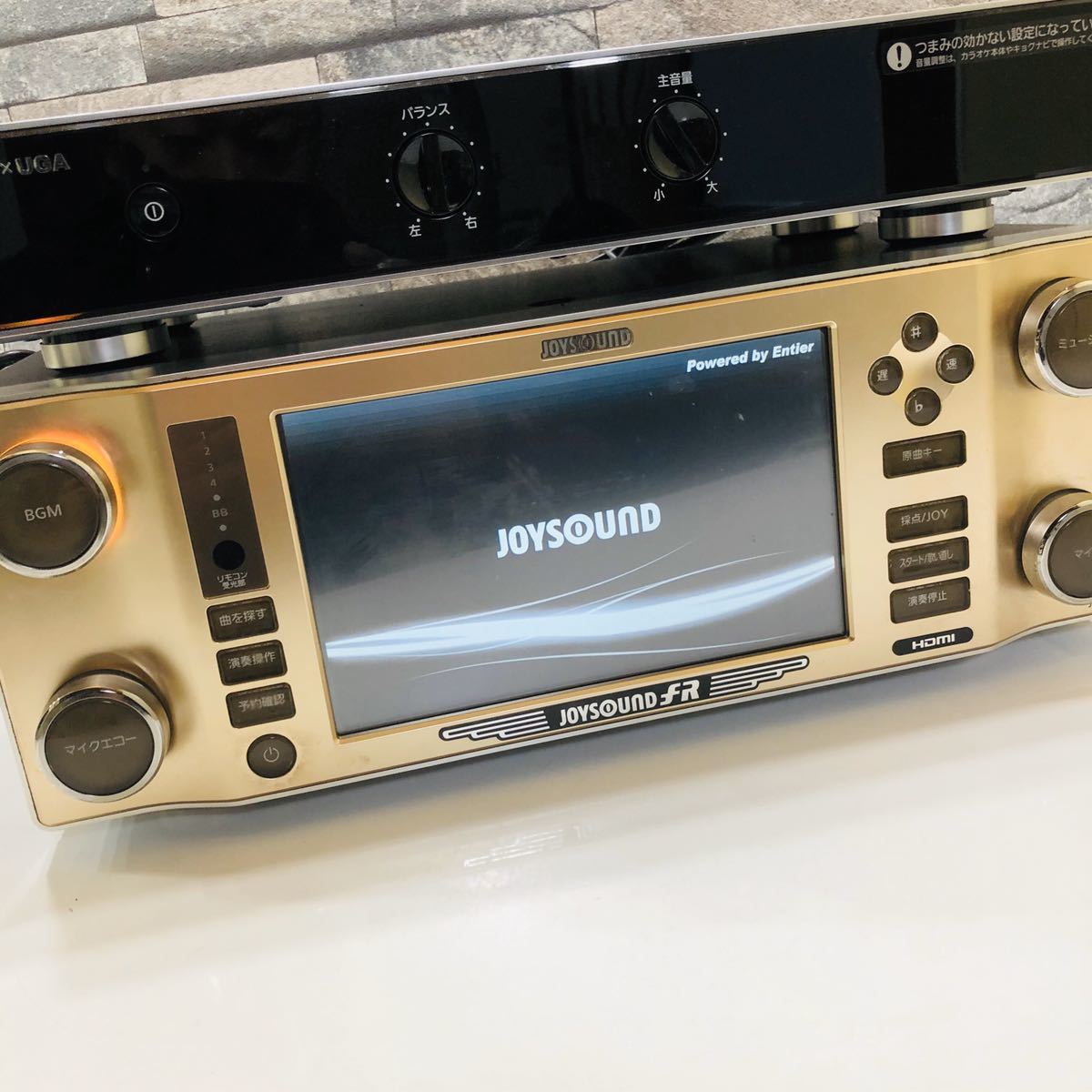 オーディオ機器 【良品】JOY SOUND AP-300 パワーアンプ UGA カラオケ