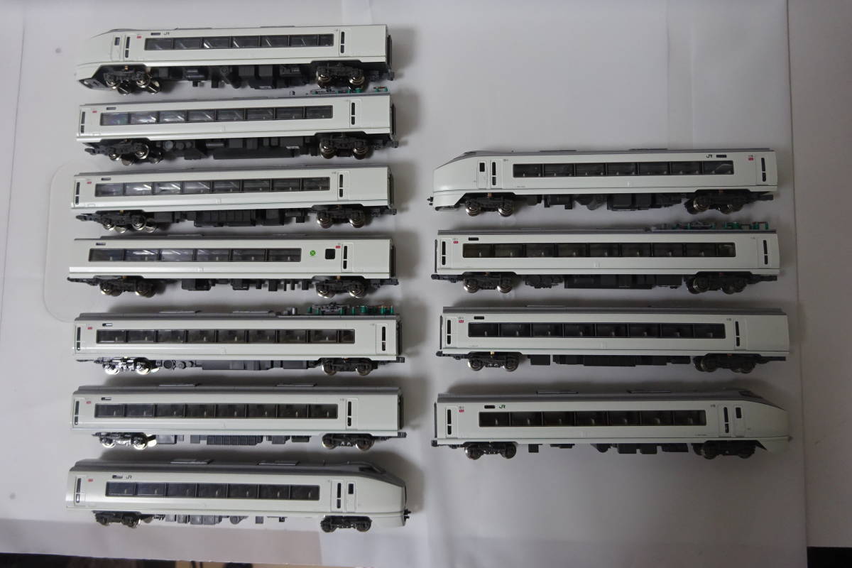 КATO651系スーパーひたち11両セットジャンク品室内灯・ライトLED化