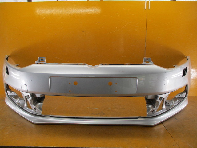 U12003 フォルクスワーゲン 6R ポロ 純正 フロントバンパー 6R0 807 221 シルバー 2007 ポロ POLO VW GOLF6-R 6R用 ポロ・6R&frasl;6C型