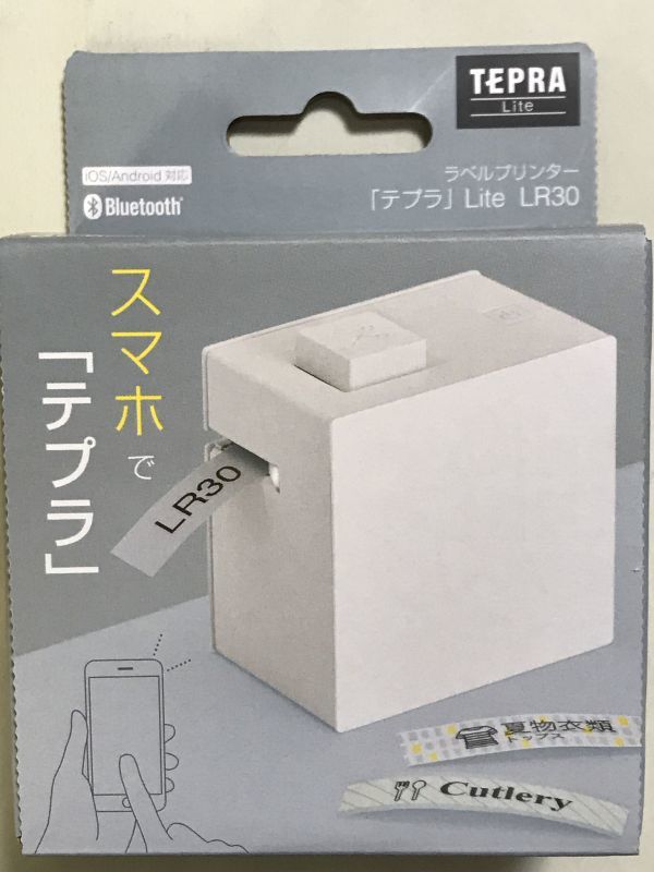  KING JIM スマホ専用ラベルプリンター テプラ Lite LR30 ホワイト TPT11-006 11mm ホワイト 付き(カセットコンロ、卓上コンロ)｜売買されたオークション情報、yahooの商品情報をアーカイブ公開 - オー カセットコンロ、卓上コンロ