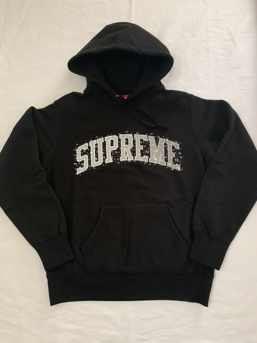 【本物保証，新作登場】 Supreme シュプリーム アーチロゴパーカー 18AW Water Arc Logo Hooded Sweat shirt サイズS ブラック 定価26000円+税(パーカ)｜売買されたオークション情報、yahooの商品情報をアーカイブ公開 - オークファ 男性用
