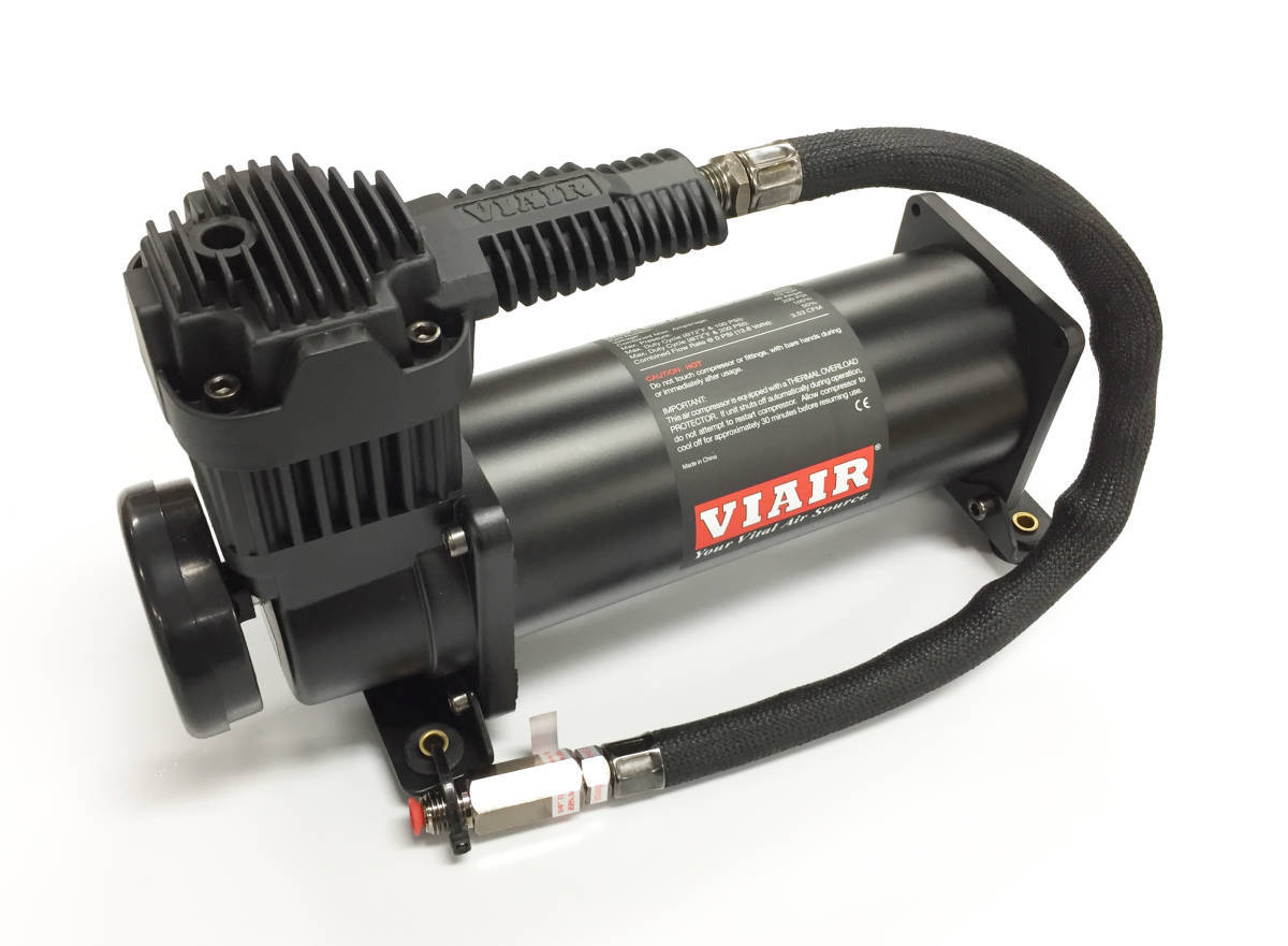 444C VIAIR コンプレッサー ブラック - | or （クローム 2個セット