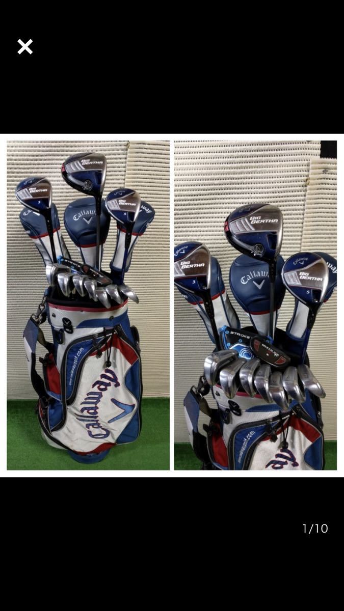 新作登場，人気SALE オールキャロウェイ セット カッコイイ 再出品(セット)｜売買されたオークション情報、yahooの商品情報をアーカイブ公開 - オークファン 男性右きき用