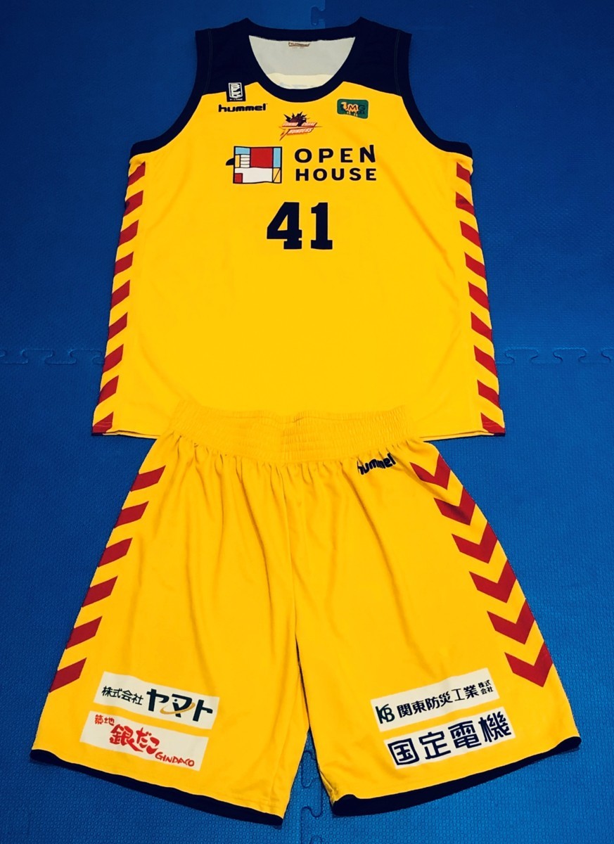 群馬クレインサンダーズ#41 ギャレット・スタツ 【2019-20シーズン着用＆サイン入りホームユニフォーム】_1
