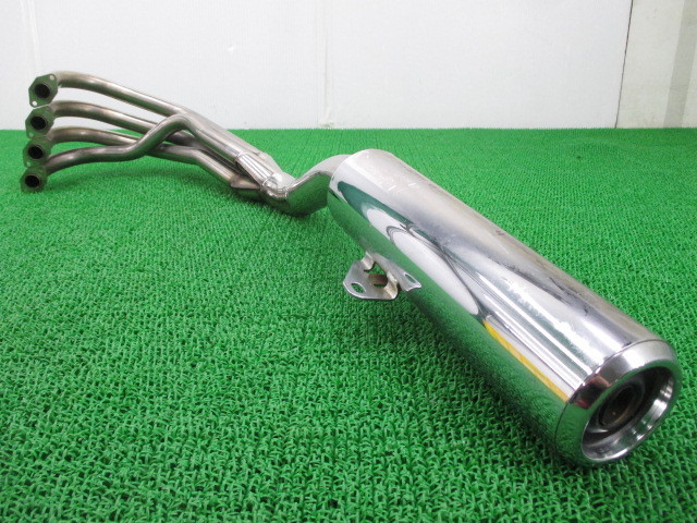 中古 カワサキ 純正 バイク 部品 バリオス マフラー 純正 K289 機能的