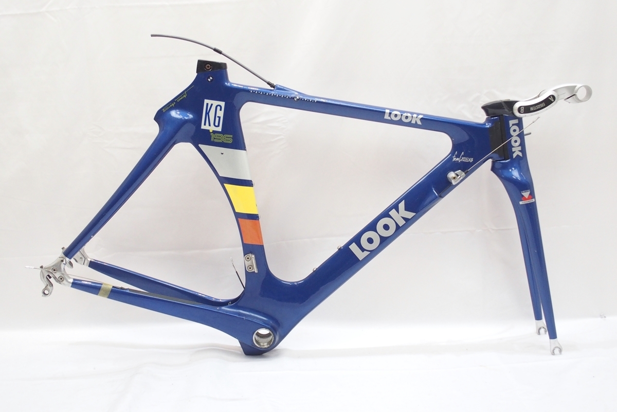 【赤字超特価，定番】 LOOK ルック KG196 90年代 ロード TT バイク フレームセット/ 4119032000107S(ロードバイク)｜売買されたオークション情報、yahooの商品情報をアーカイブ公開 - オークファン ロードバイク