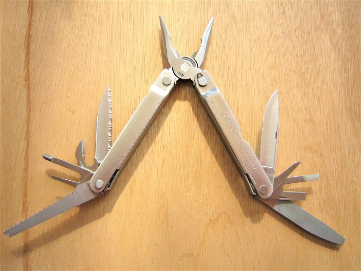 0 TOOL SUPER LEATHERMAN レザーマン | スーパーツール スーパーツール300 (レザーマン) Leatherman Tool SUPERTOOL EOD 平行輸入品 黒 TOOL｜トレファクONLINE