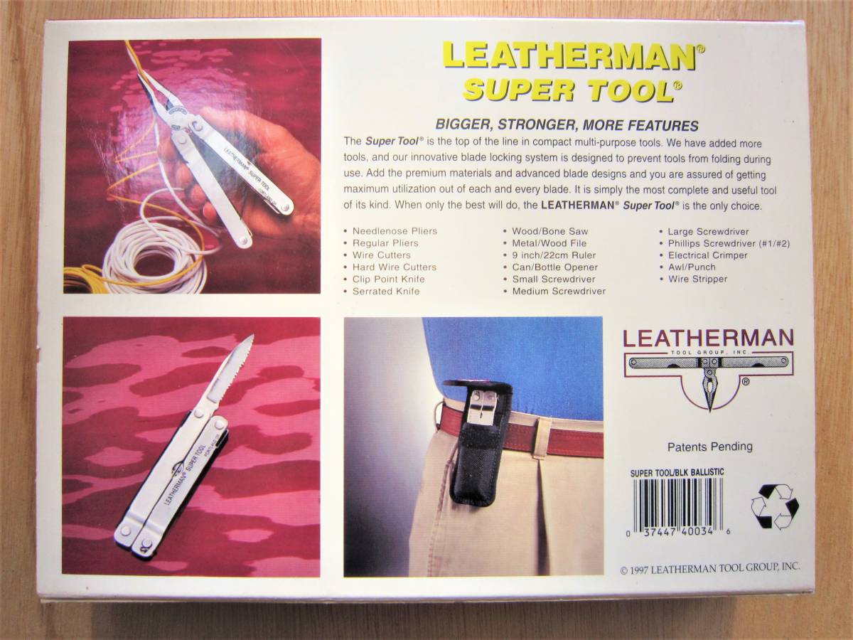 0 TOOL SUPER LEATHERMAN レザーマン | スーパーツール スーパーツール300 (レザーマン) Leatherman Tool SUPERTOOL EOD 平行輸入品 黒 TOOL｜トレファクONLINE