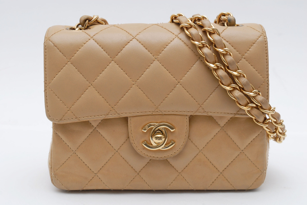 シャネル 極美品 ミニ 42971☆1円スタート☆CHANEL ミニマトラッセ