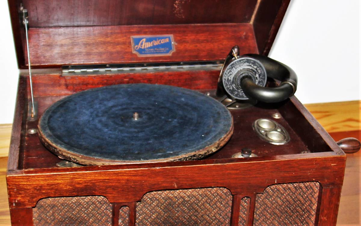 Odobez オドベ Wood Les Phonographes 木製蓄音機 (803829 - 蓄音機