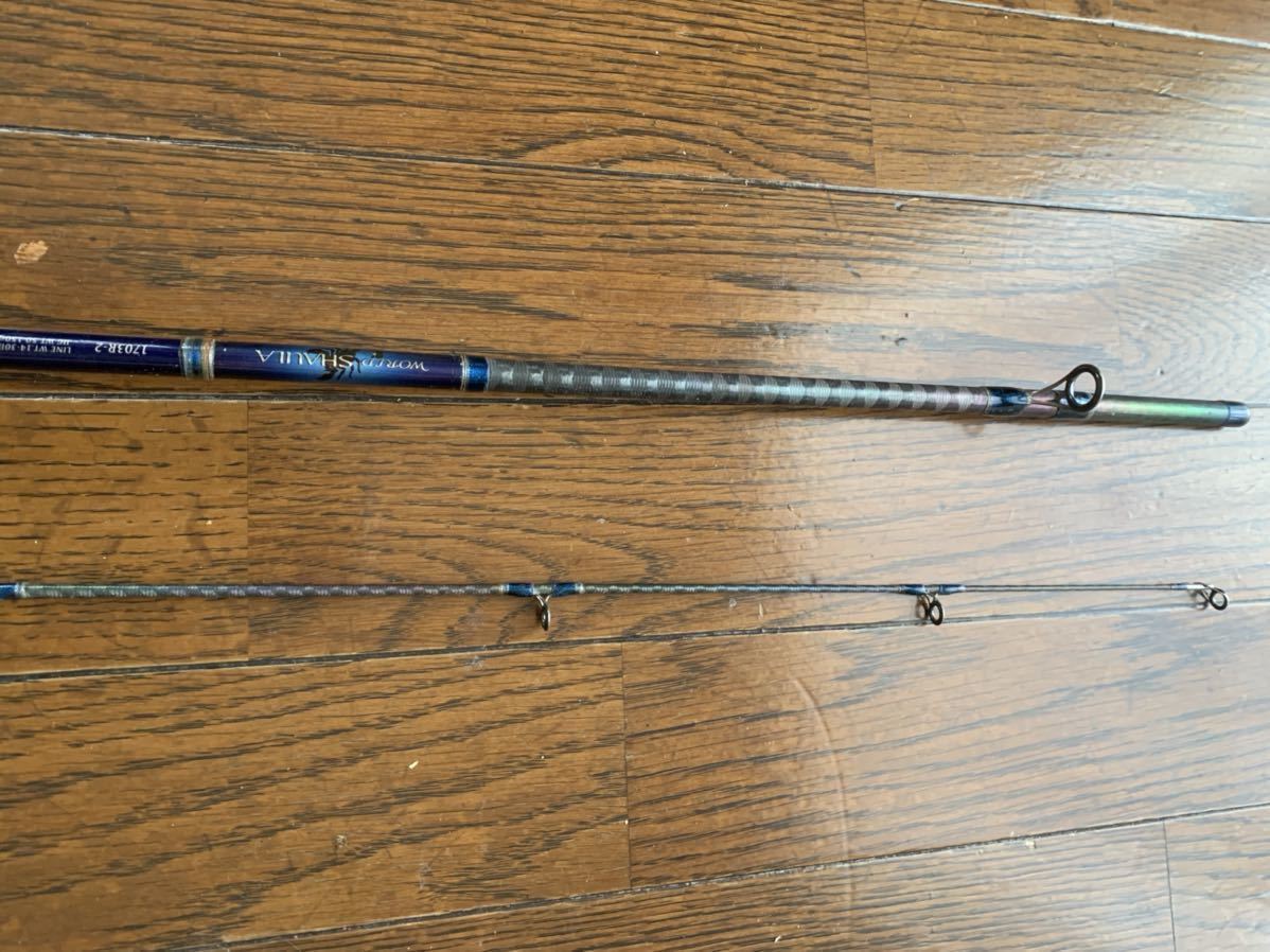 青シャウラ シマノ ワールドシャウラ1703R-2 - メルカリ ブルー ワールドシャウラ 1703R-2 ワールドシャウラリミテッド ジャンク ジャンクシマノ シャウラブルー 番手 SHIMANO 1703r 釣り人生が変わるワールドシャウラ1703R-2のインプレ世界の