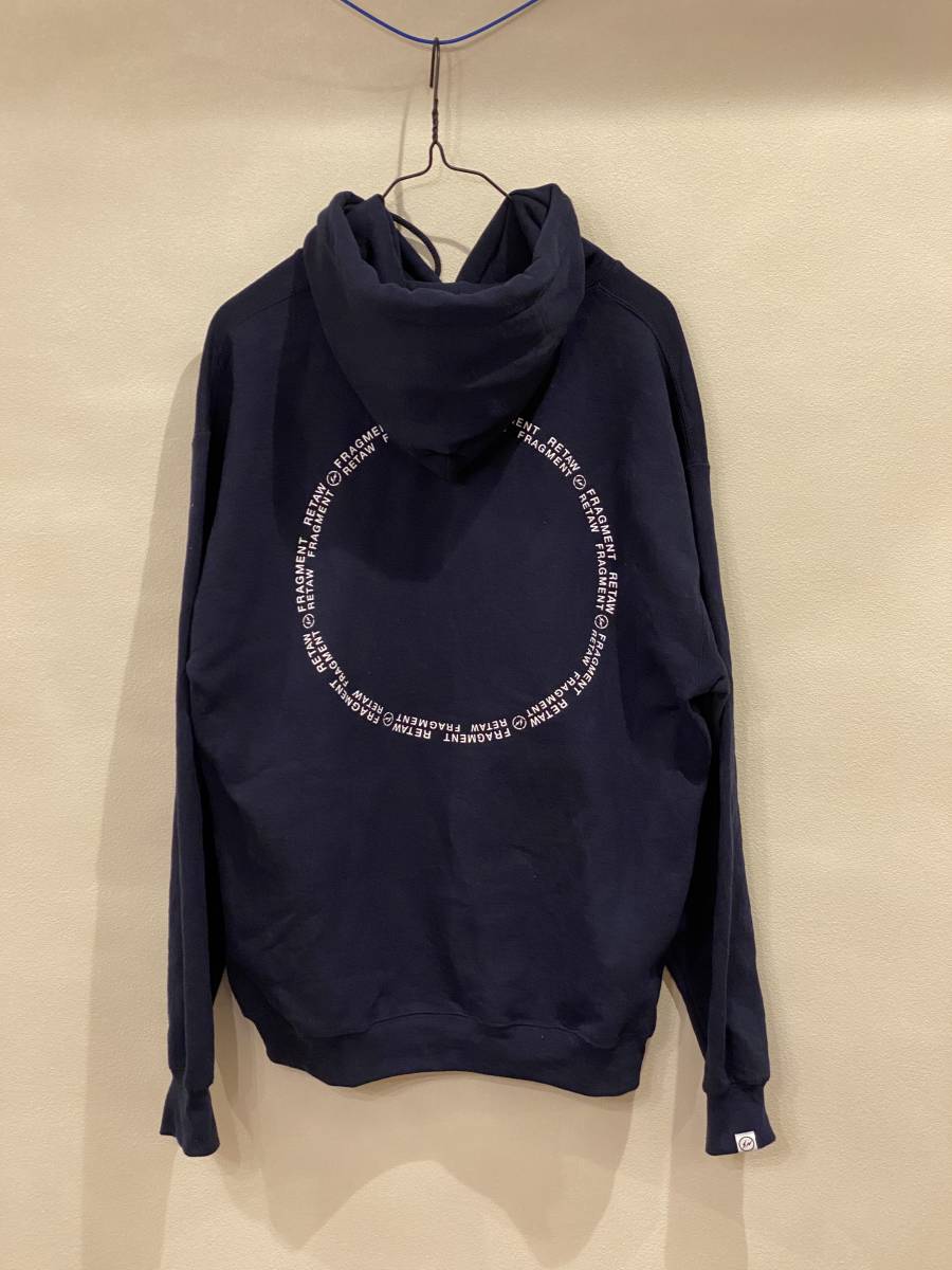 藤原ヒロシ着 Retaw×FRGMT リトゥ フラグメント パーカー fragment