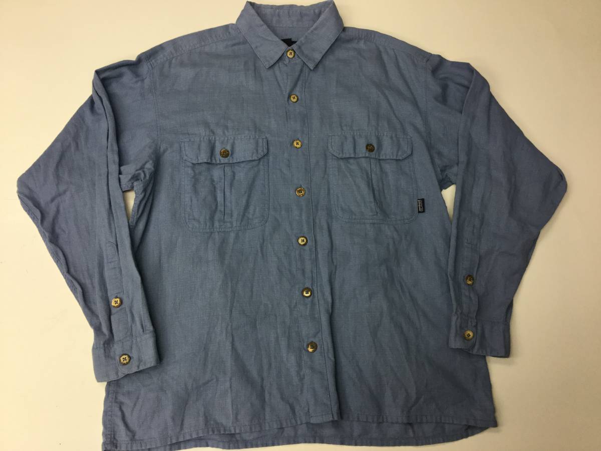 【最安値，新品】 パタゴニア Patagonia コットンシャツ Mサイズ 00s 90s(長袖シャツ)｜売買されたオークション情報、yahooの商品情報をアーカイブ公開 - オークファン 男性用