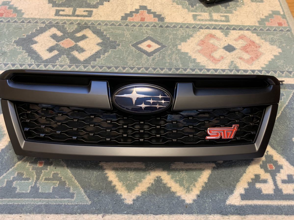レガシィ BM BR 後期 純正 フロントグリル マットブラック グリル STI レガシィ B4 BR BM 後期型 純正フロントグリル マットブラック 塗装品