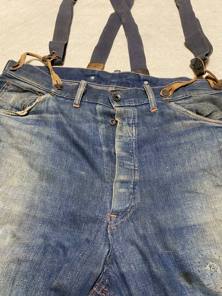 超レア スペシャル ヴィンテージ 30s Montgomery Ward デニム ワーク 