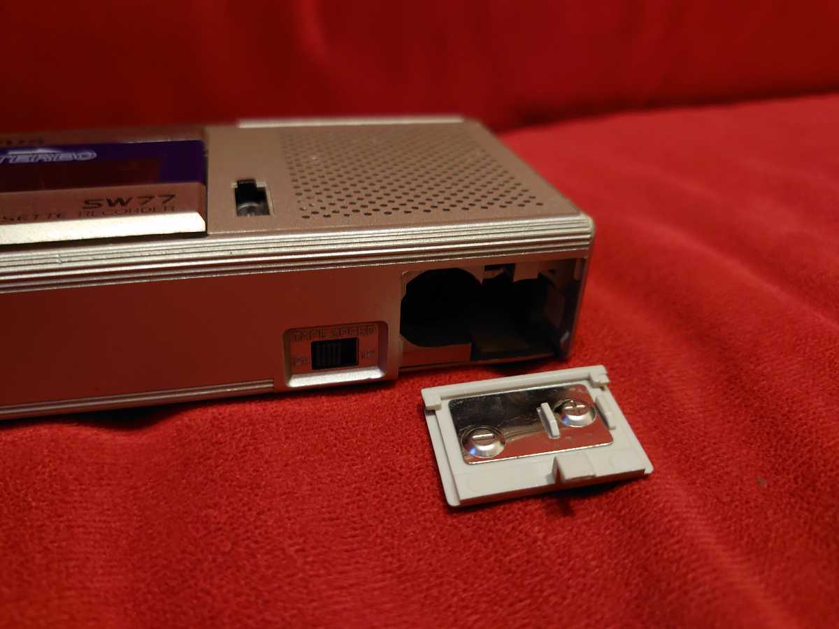 OLYMPUS SW77 PORTABLE MICRO CASSETTE RECORDER METAL ポータブル