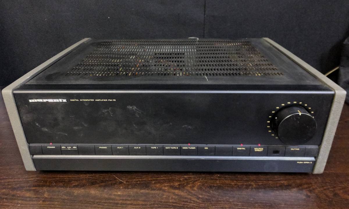 PM-75 マランツ プリメインアンプ - 買取実績 京都の |Marantz marantz