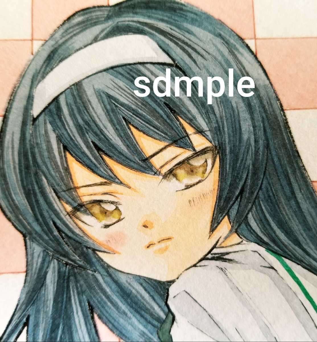 手描きイラスト ガルパン 冷泉麻子 手描きイラスト 売買されたオークション情報 Yahooの商品情報をアーカイブ公開 オークファン Aucfan Com