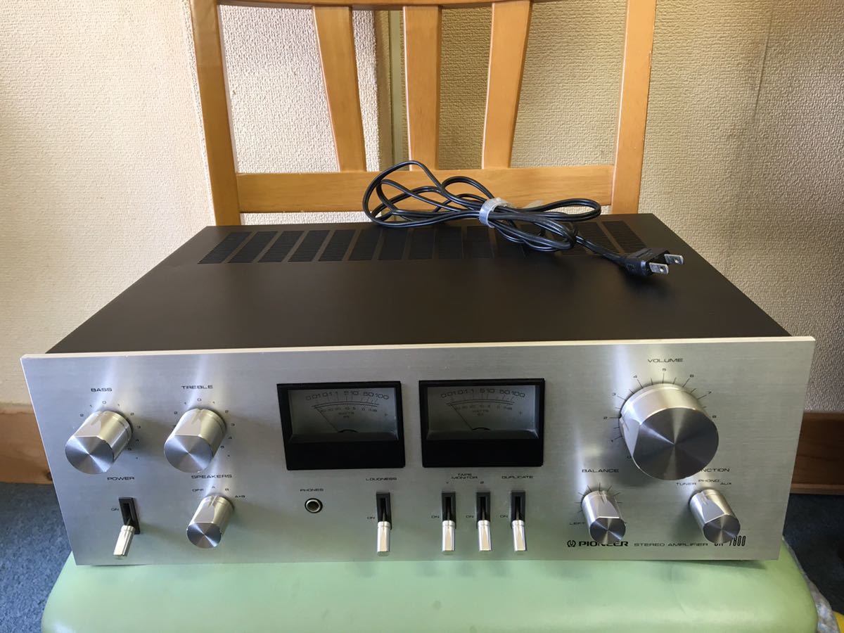 Pioneer SA-7800 パイオニア PIONEER プリメインアンプ パイオニア