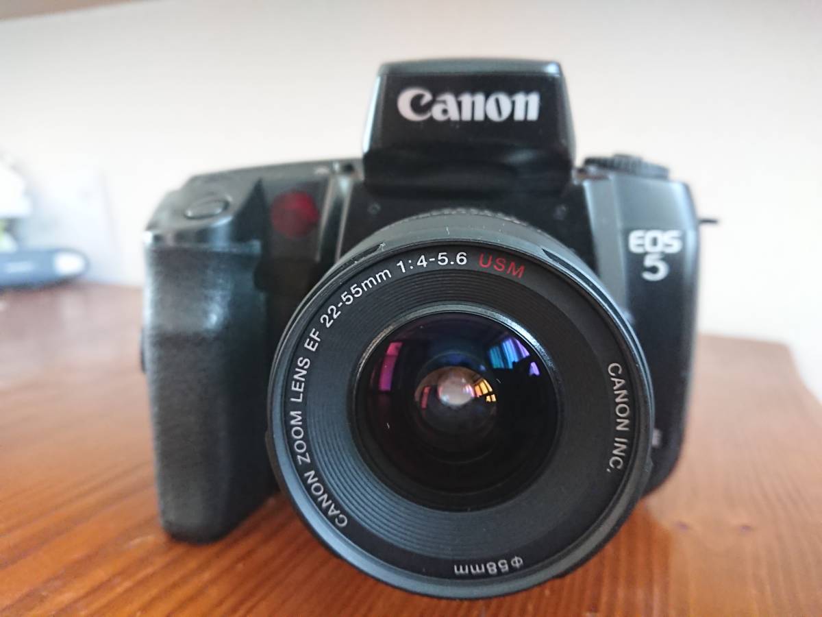 ウェブストア Canon キャノン EOS5 フィルムカメラ レンズ2本