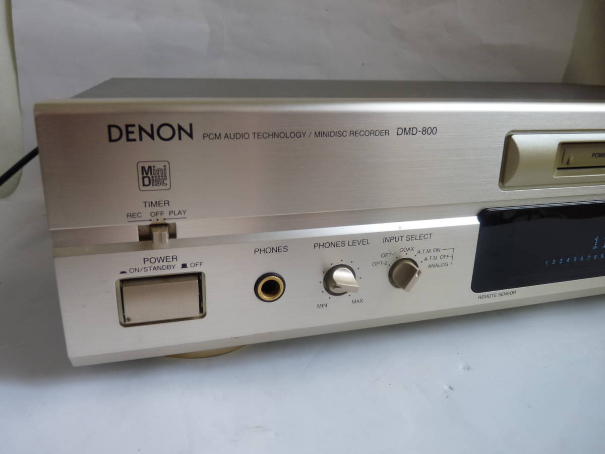 DENON DMD-800 | デノン MDレコーダー Denon Recorder MDデッキ Player