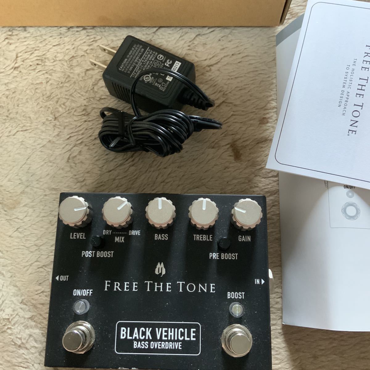 品質保証，定番 Free The Tone Black Vehicle BV-1V(オーバードライブ)｜売買されたオークション情報、yahooの商品情報をアーカイブ公開 - オークファン オーバードライブ