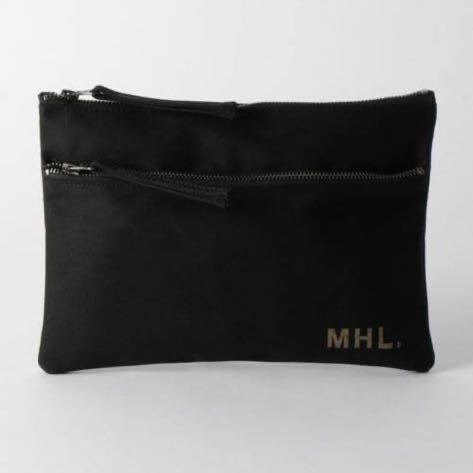 タグ付き　新品未使用品　MHL.エムエイチエル　クラッチ　POUCH ポーチ
