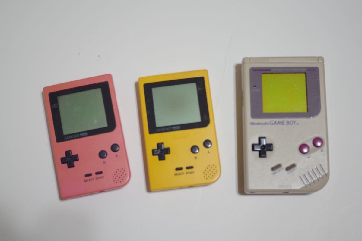 任天堂ゲーム機(3DS、初代DS、GBA、GBカラー、GB)のジャンク ゲームボーイ 本体 ジャンク品 初代 任天堂 ゲーム CGB-001 パープル