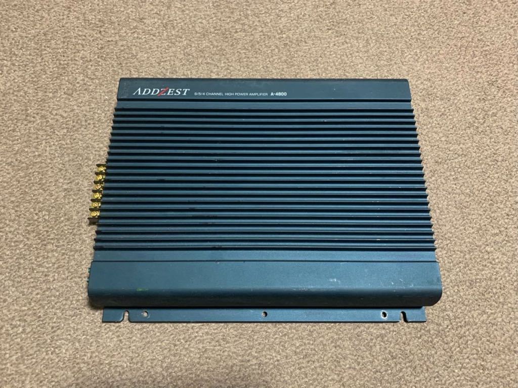 ADDZEST アゼスト A-4800 4/5/6chパワーアンプ ADDZEST A-4800 パワー