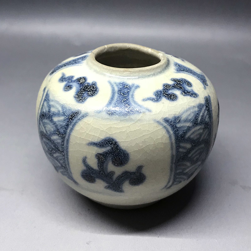 明代安南青花小壷ベトナム陶器 安南染付 安南（ベトナム） ｜ 茶道具 青華