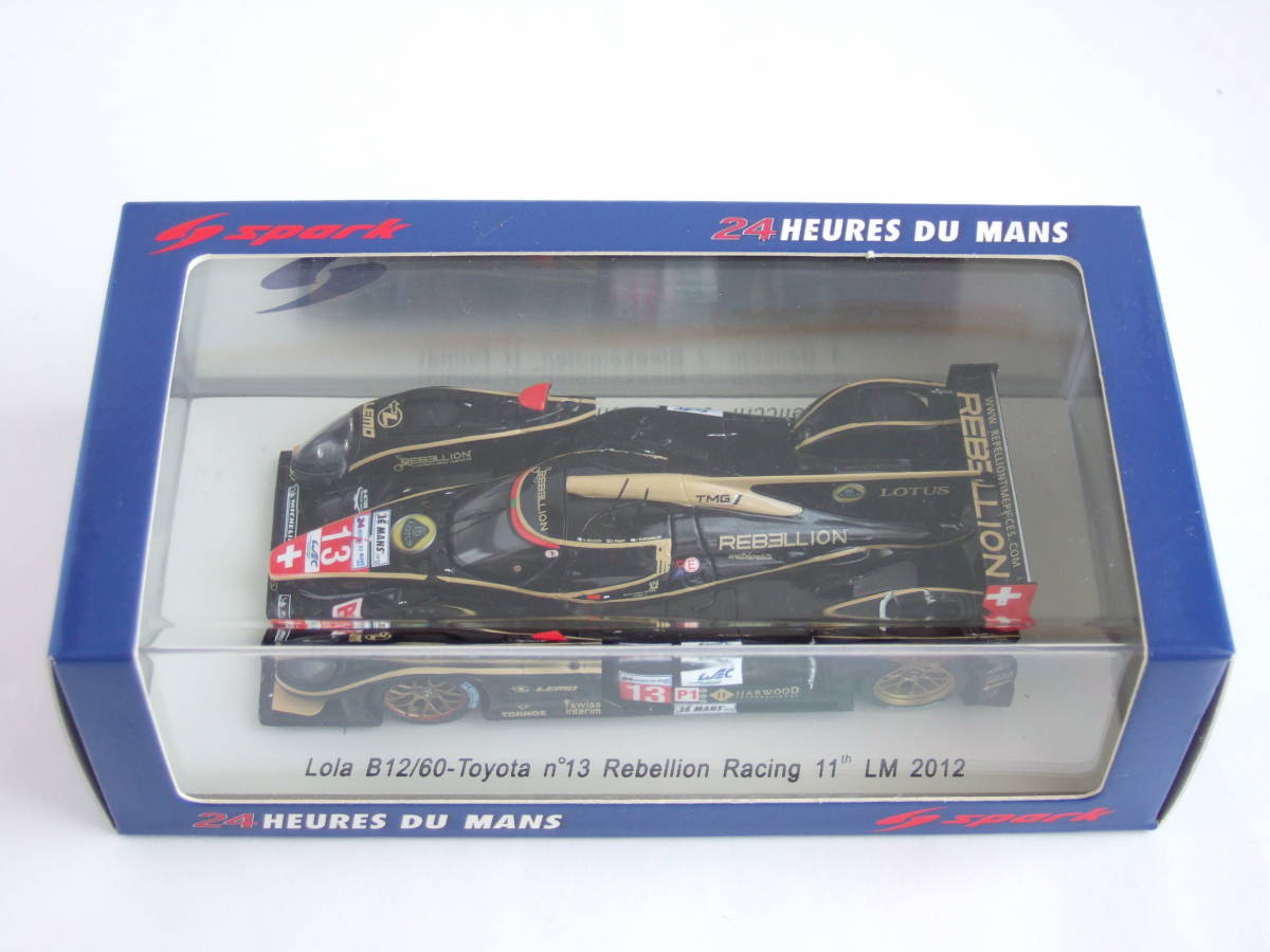 1⁄43 Lola B12⁄60 Rebellion Racing Spark Toyota - スパーク Case