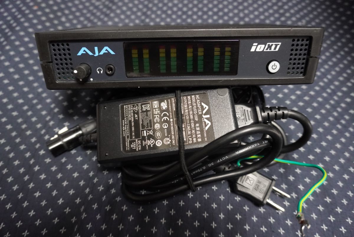 AJA IOXT プロ仕様の映像・音声入出力デバイス本体 AJA IOXT AJA Io XT