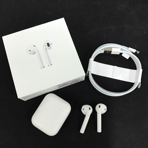 1円 Apple AirPods A2032 A2031 A1602 MV7N2J/A ワイヤレスイヤホン