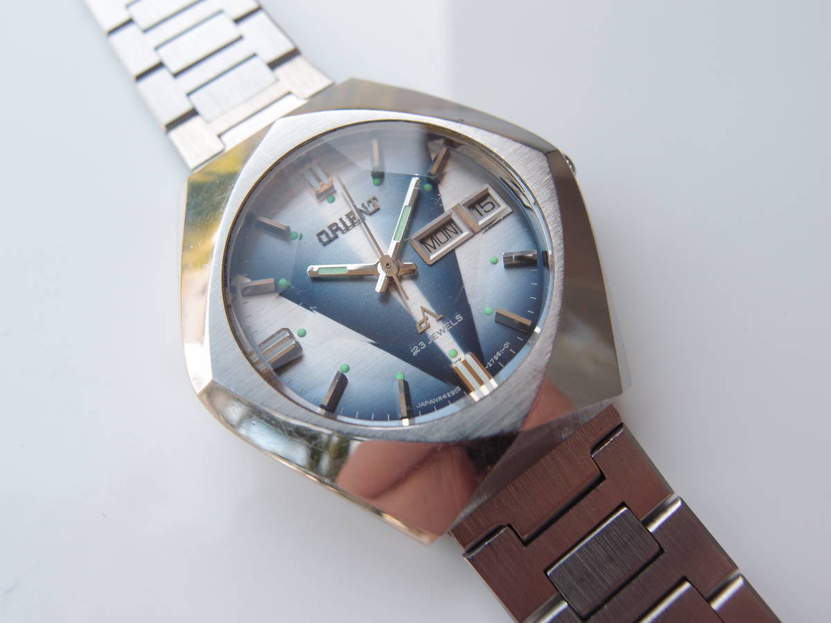 クロノエース オリエント ORIENT CA 自動巻き オリエント)クロノ 
