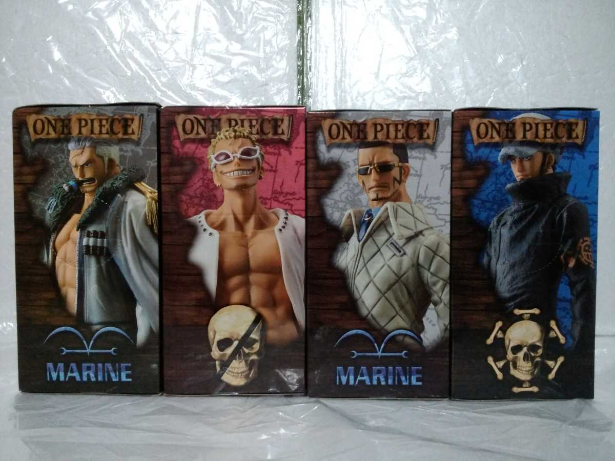 ワンピース Dxf The Grandline Men スモーカー ドフラミンゴ ベルゴ ロー 4点セット One Piece 売買されたオークション情報 Yahooの商品情報をアーカイブ公開 オークファン Aucfan Com