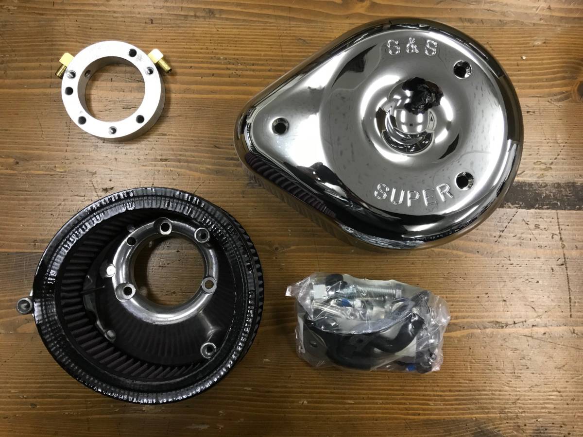 S＆Sエアクリーナー スポーツスター キャブ車用 【公式通販】