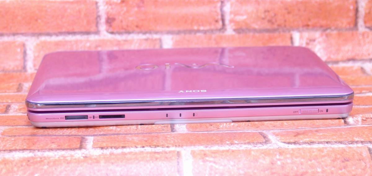 美品☆VAIO-VGN/CS60/ピンク/液晶良好/Win 10/HDD320GB/RAM4GB/Office2007/無線ラン/即使用可_7