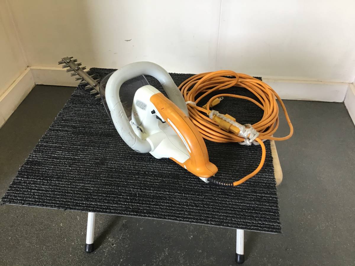 ◇動作品 リョービ RYOBI ヘッジトリマー HT-3520 剪定 刈り込み 350mm 