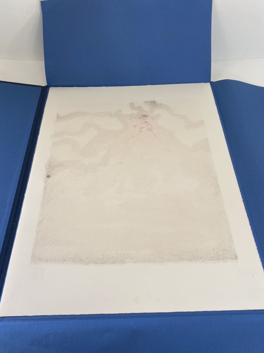 林 武 はやし たけし リトグラフ 赤富士 富士山 FUJIYAMA 油絵 絵画