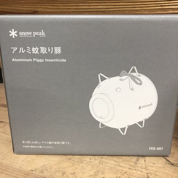 アルミ蚊取り豚ミニ | スノーピーク snow ブラック ミニ Peak) peak スノーピーク(Snow レッド| スノーピーク(snow 0 sotosotodays レッド FES スノーピーク雪峰祭2017限定の黒アルミ蚊取り豚で夏も快適！[2024.06