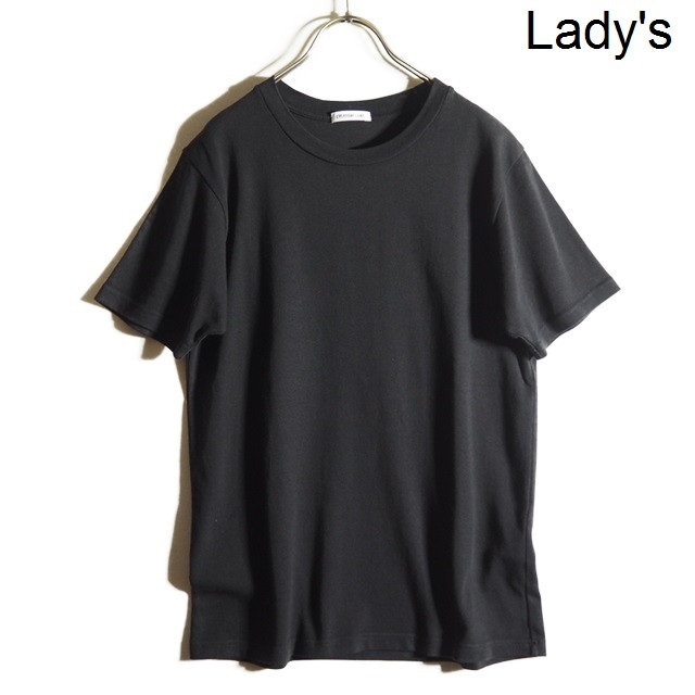 W6729f15　●EVERYDAY I LIKE. ドゥーズィエムクラス●　19SS EVERYDAY T-Shirt ブラック / コットン Tシャツ カットソー 黒 春夏 rb