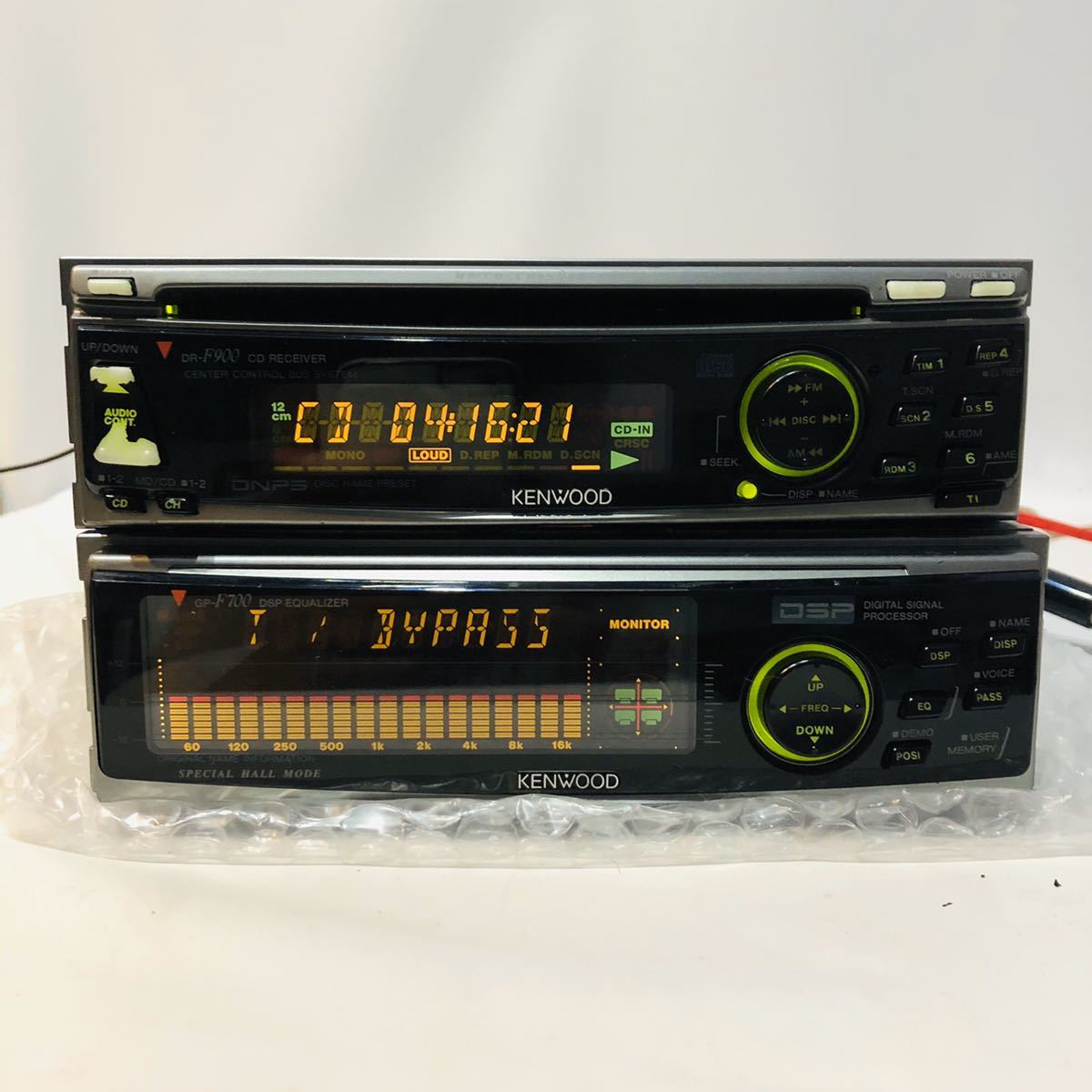 KENWOOD ケンウッド CDデッキ イコライザー DR-F900 GP-F700 KENWOOD