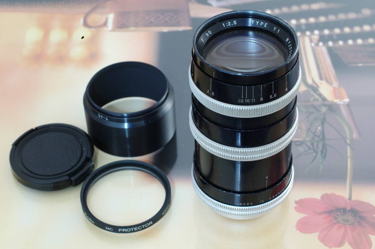 Angenieux アンジェニュー 90mm f2.5 Y1 EXAKTA Angenieux アンジェニュー 90mm f2.5 Y1 EXAKTA Angenieux アンジェ P