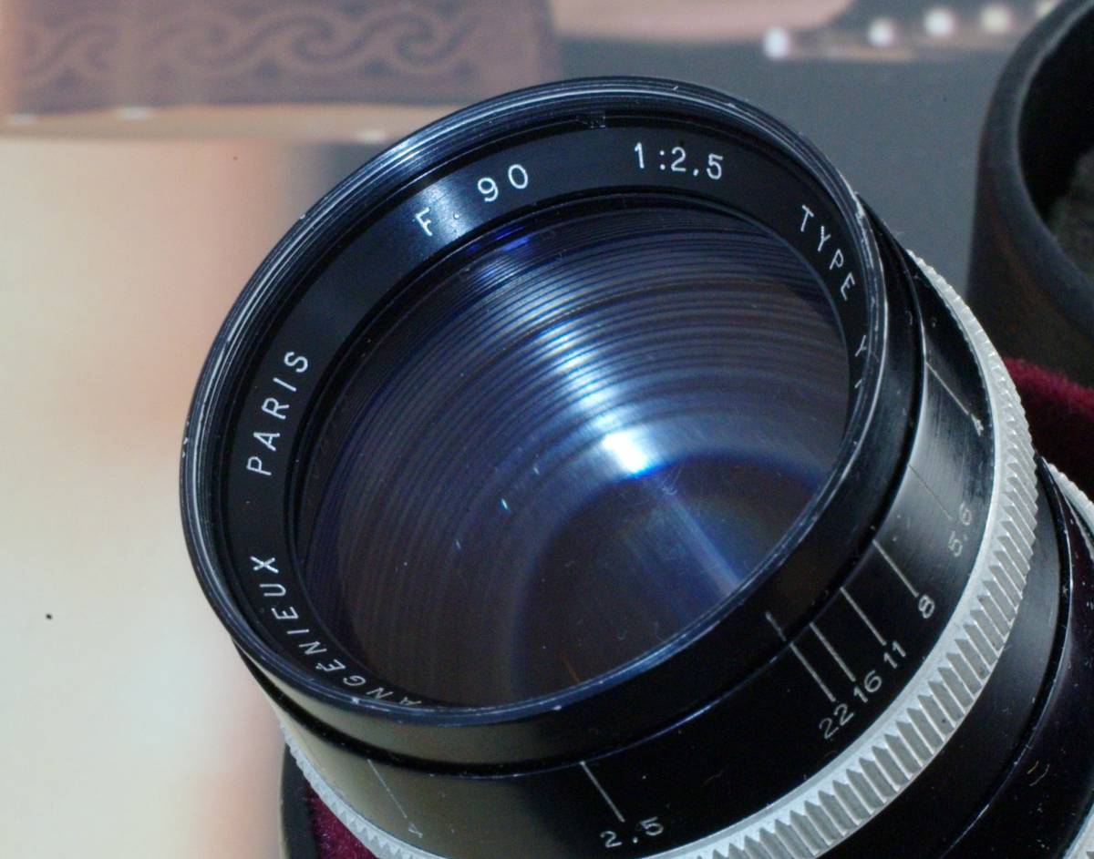 P・Angenieux Paris アンジェニュー 90mm f2.5 type Y1 Lマウント希少