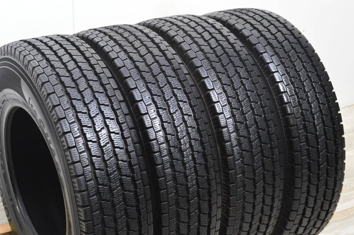 9分山 バリ溝】ヨコハマ アイスガード iG91 195/80R15 107/105L LT 4本