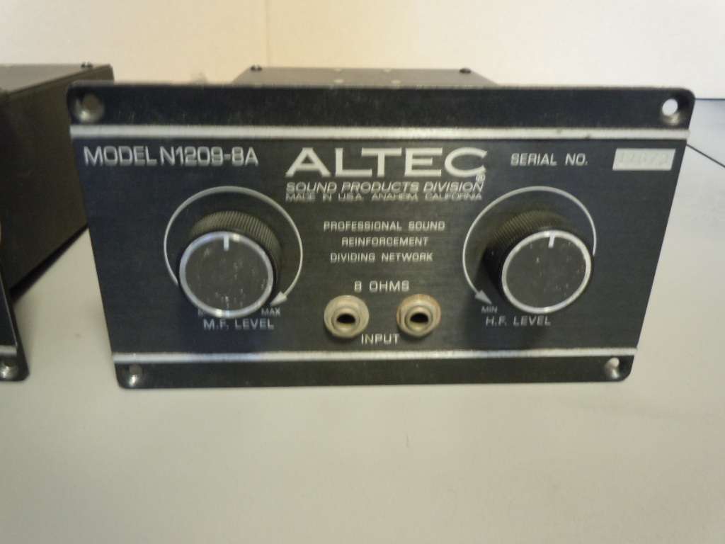 ALTECヴィンテージ・オーディオクロスオーバーネットワーク「N1209-8A」 ALTEC ALTECヴィンテージ・オーディオクロスオーバーネットワーク
