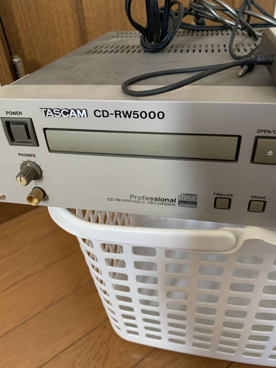 CD-RW5000 CDレコーダー TASCAM CD タスカム 業務用 - JTASCAM Tascam