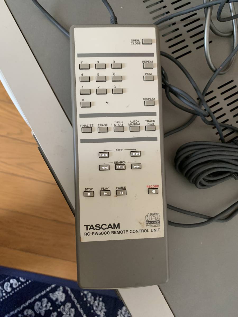 CD-RW5000 CDレコーダー TASCAM CD タスカム 業務用 - JTASCAM Tascam